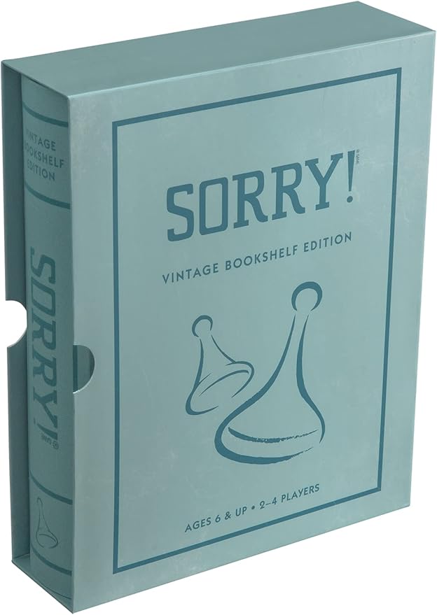 WS Game Company Sorry! Vintage Bookshelf Edition