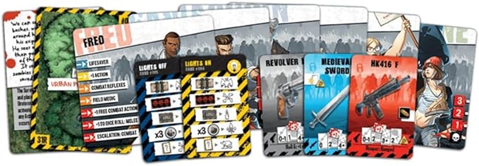 Zombicide:PariZ Board Game Expansion - Bastille-Day Campaign Set in Iconic Paris Locations! Cooperative Tabletop Miniatures Strategy Game, Ages 14+, 1-6 Players, 1 Hour Playtime, Made by CMON