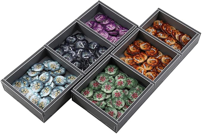 Folded Space Quacks of Quedlinburg and Expansions Board Game Box Inserts