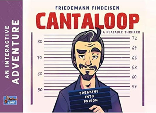 Cantaloop Breaking Into Prison (Book 1)| Interactive Adventure Game | Puzzle Game | Fun Game for Teens and Adults | Ages 13 and Up | 1 Player | Average Playtime 5 Hours | Made by Lookout Games