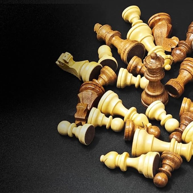 Air + Electronic Chess Set, A magnificently Full Wooden Wooden Chess Board with Extra Queens,LEDs, AI Adaptive Electronic Chess Set Game and App with Computer Chess Board