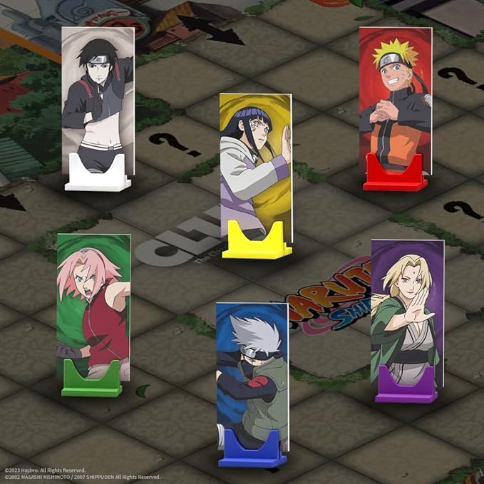CLUE: Naruto | Solve The Mystery in This Collectible Clue Game | Featuring Characters & Locations from The Anime TV Show Naruto | Officially-Licensed Naruto TV Show Game & Merchandise