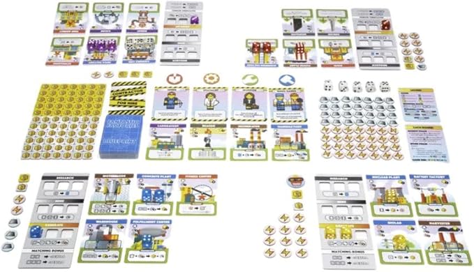 Fantastic Factories The Board Game Deluxe Edition: Core Game, Manufactions, and Subterfuge Expansions (3 Items)