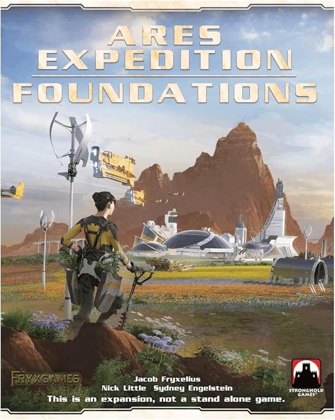 Terraforming Mars Ares Expedition: Foundations by Stronghold Games, Strategy Expansion Board Game