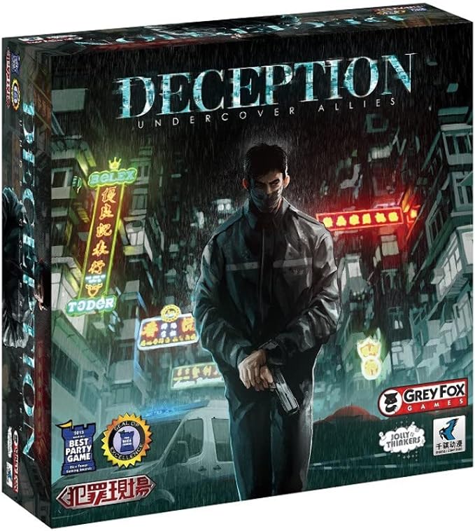 Grey Fox Games- Deception: Murder in Hong Kong EXPANSION - Undercover Allies