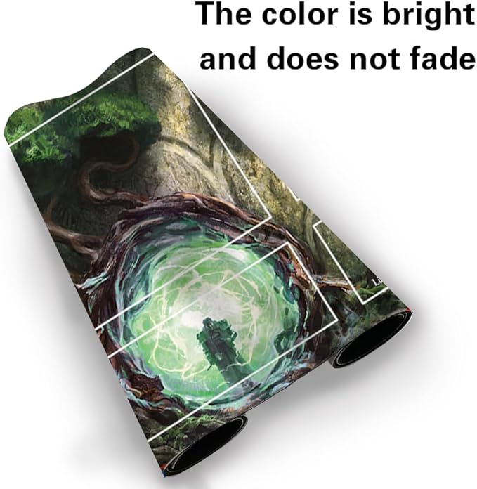 Board Game MTG Playmat Games Size 60X35 cm CCG Compatible for TCG RPG CCG Play mats (The Great HENGE-Zone)