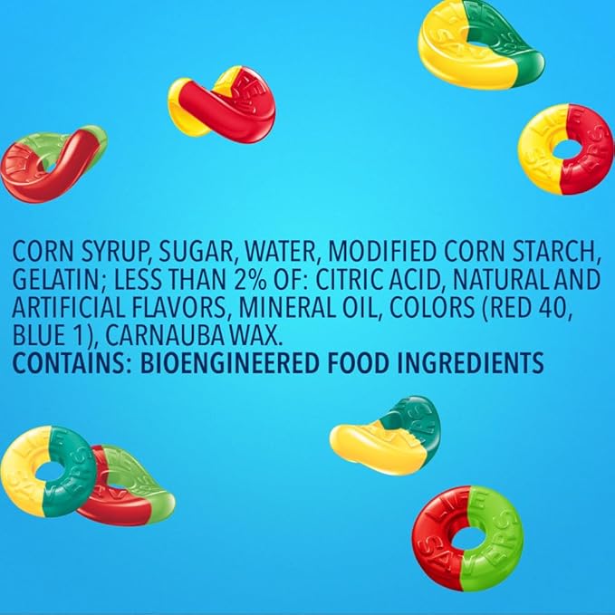 LIFE SAVERS Collisions Gummy Candy, 3.22 oz Bag (Pack of 12)