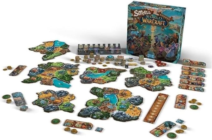Small World of Warcraft Board Game - Fantasy Civilization Strategy Game, Family Game for Kids & Adults, Ages 8+, 2-5 Players, 40-80 Min Playtime, Made by Days of Wonder