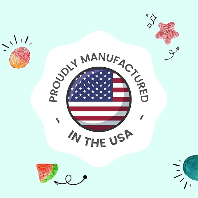 Snack Owl Vegan Sour Gummy Candy – Gluten Free, Low Calorie Candy - Guilt Free & Delicious Healthy Gummy Snacks - (Treasure Chews)