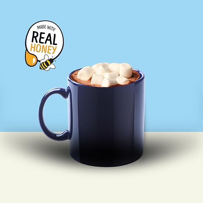 Max Mallow Bold Blueberry Mini HONEY Marshmallows – Gut Friendly, Gluten Free, No Refined Sugars, Real Wildflower Honey, Collagen-Infused Snack (3 Pack, Bold Blueberry)