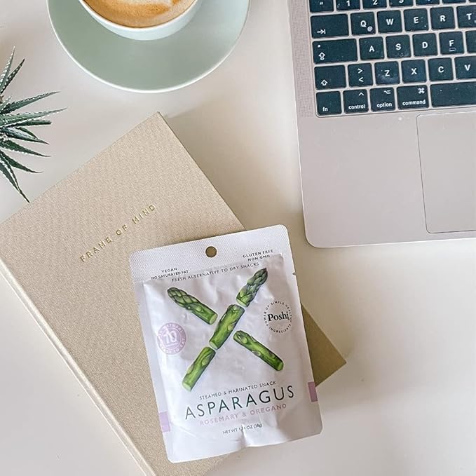 POSHI Marinated Vegetables Variety Pack | Asparagus, French Beans, Cauliflower, Artichoke | Keto, Vegan, Paleo, Non GMO, Gluten Free, Gourmet, Healthy, Fully Cooked (12 Pack)