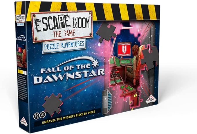 Escape Room The Game Puzzle Adventures The Fall of The Dawnstar | Jigsaw Puzzle and Escape Room in One for Adults and Teens (English Version)
