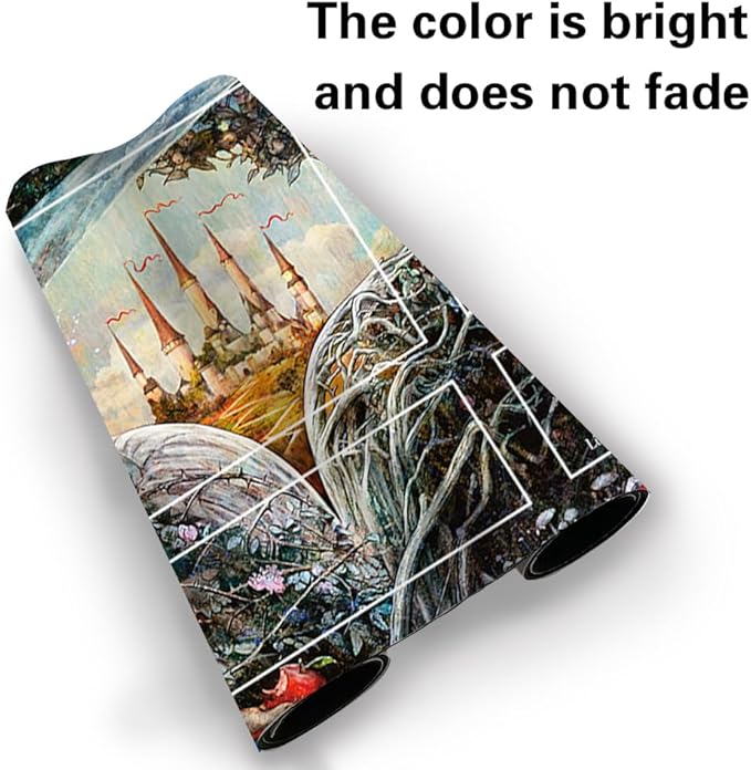 Board Game MTG Playmat Table Mats Games Size 60X35 cm Mousepad Compatible for TCG RPG CCG Play mats (Throne of ELDRAINE Teaser-Zone)