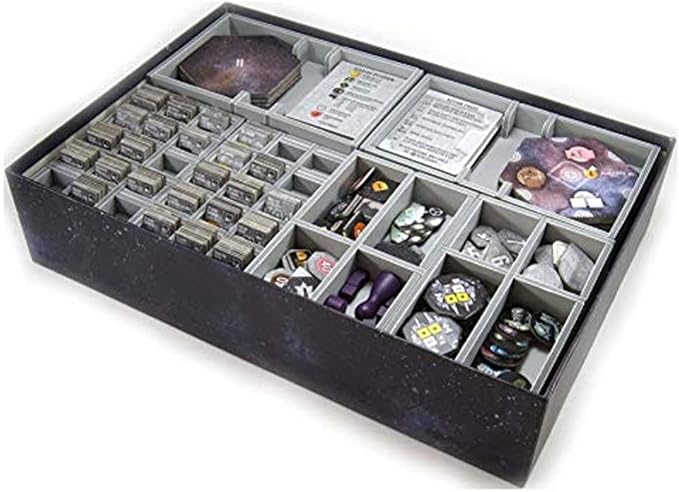 Folded Space Eclipse Ship Pack 1 Expansion Board Game Box Inserts