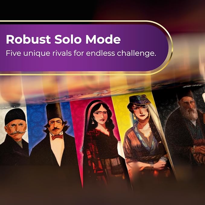 Tabriz Premiere Edition | 75 Minute Play Time | 1 to 5 Players