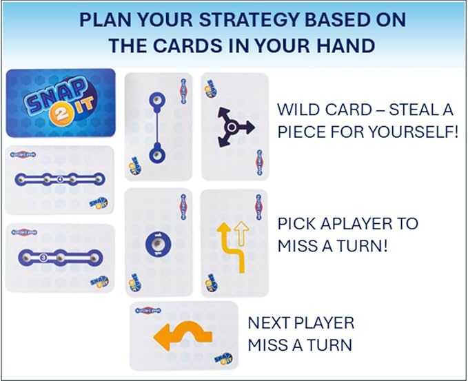 Snap Circuits SNAP 2 IT® Board Game – Family Game Night, Games, Kids Game, SNAP CIRCUITS® STEM Board Game, Game for Kids 7 and up.