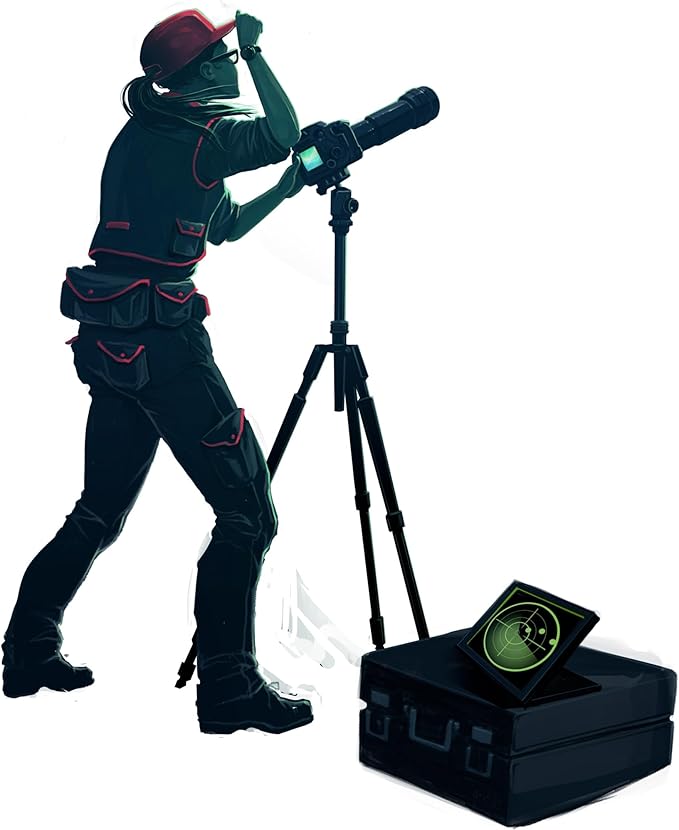 Renegade Games Studios: The Search for UAPs - Strategy Board Game, Search for UFO's, Sci-Fi Deduction & Strategy, Ages 14+, 60-75 Min, 1-5 Players