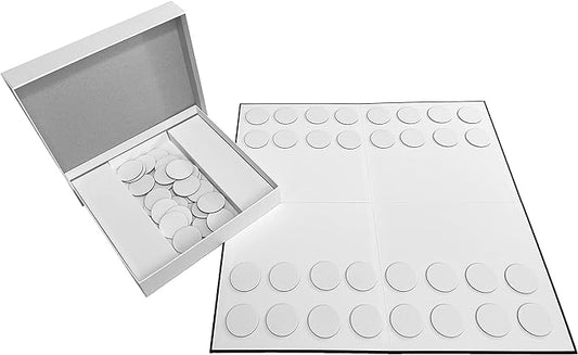 Create Your Own Board Game (Blank Checkers & Chess)