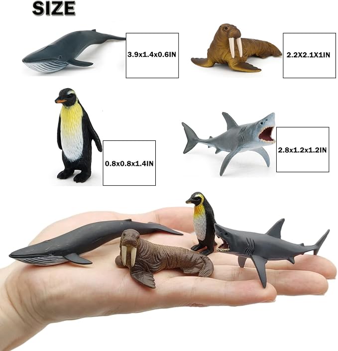 Montessori Animal Match Game Cards Marine Animal Matching Montessori Language Materials Toddlers Preschool Educational Learning Toys