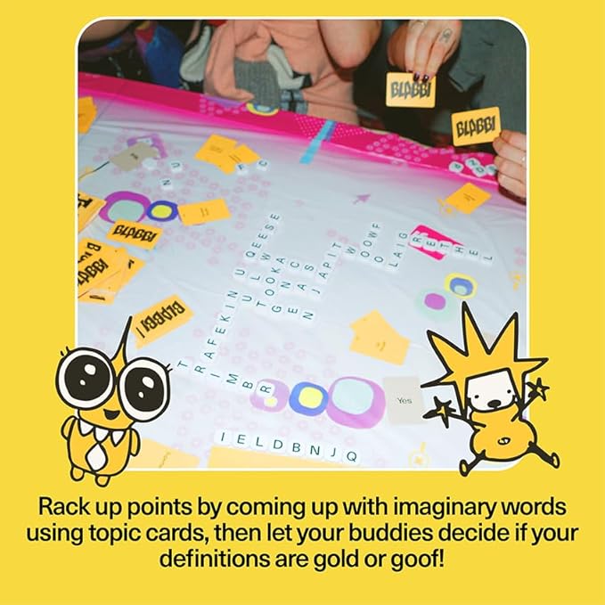 The Game of Made-Up Words. Viral Funny Party Word Board Game for Adults, Teens, and Kids 14+. Easy to Learn (Base Edition)