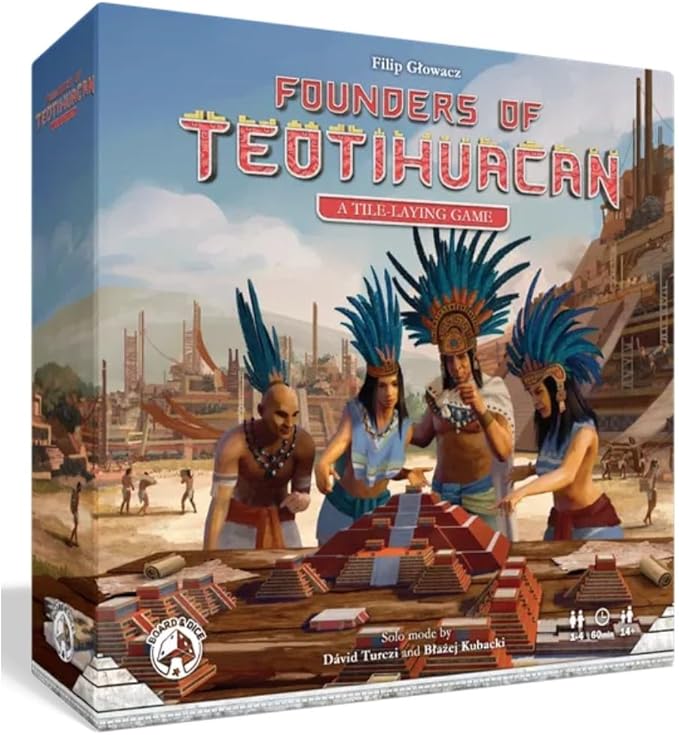 Board and Dice Founders of Teotihuacan