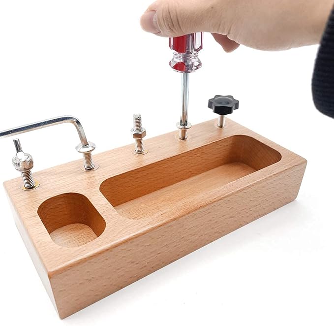 Kids Screwdriver Toy Set, Busy Board Sensory Toys for Toddlers, Kids Tools Set Preschool Learning Activities, Fine Motor Skills Toys for 3 4 5 Year Old, Sensory Toys for Kids with Autism