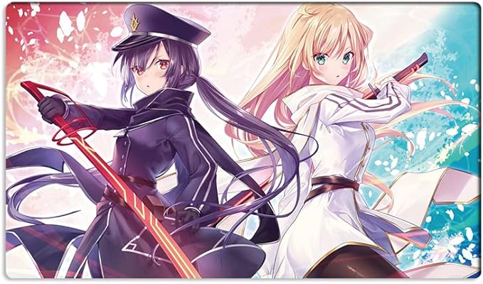 New Board Game Playmat Sky Striker Ace-Raye & Roze TCG CCG Trading Card Game Mat + Free Bag