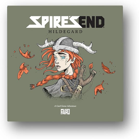 Spire's End: Hildegard Card Game, Add to Your Choose-Your-Path Adventure and Strategy Board Games, Immersive Solo or Cooperative Play for Ages 12 and Over, 1-2 Players, 30-180 Minute Playtime
