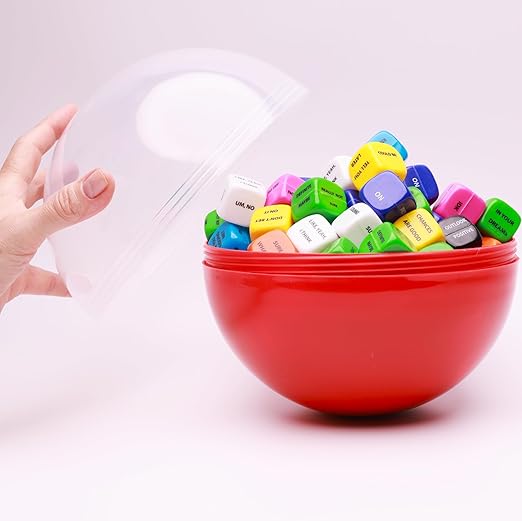 Big Claw Machine Capsules Translucent Red Plastic Sphere Large Party Favor Containers Round 5 pcs 7.9 inch Jumbo Plastic Christmas Ornaments Extra Large Gift Box Craft Party Supplies Vending Capsules