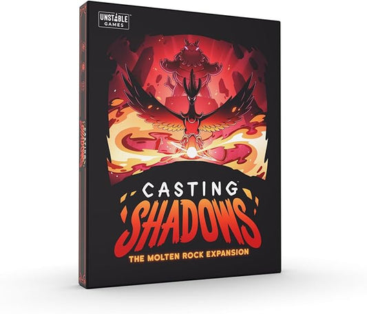 Casting Shadows: Molten Rock Expansion - Designed to be Added to Your Casting Shadows Base Game - 2-6 Players - Ages 12+