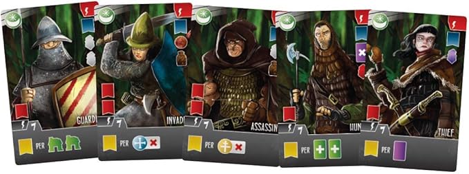 Paladins of The West Kingdom Strategy Board Game, 1-4 Players, Ages 12 and Up, 90-120 Min Play Time, Most Victory Points Win, Build Outposts, Fortifications, Commission Monks, & Confront Outsiders