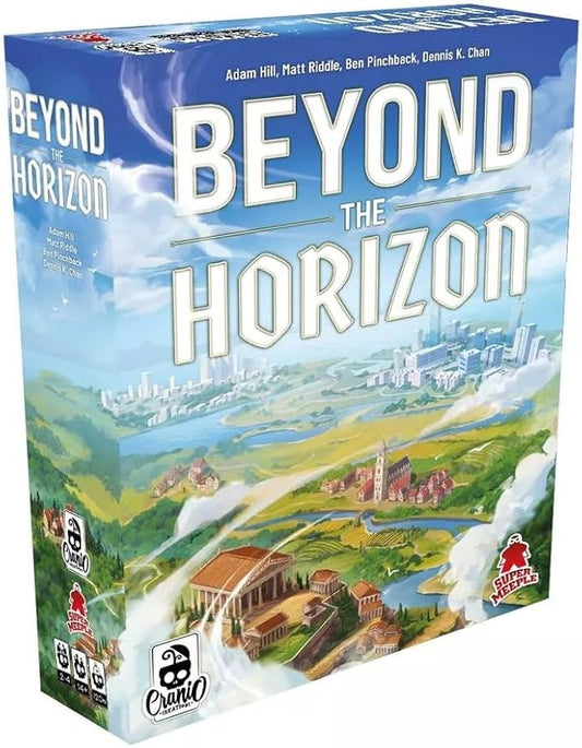 Beyond The Horizon, Civilization Building Board Game, 2-4 Players, 120 Minutes, Ages 14+