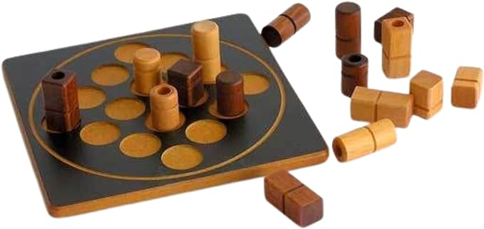 Quarto Mini | Travel-Friendly Strategy Game for Adults and Families | Ages 8+ | 2 Players | 15 Minutes