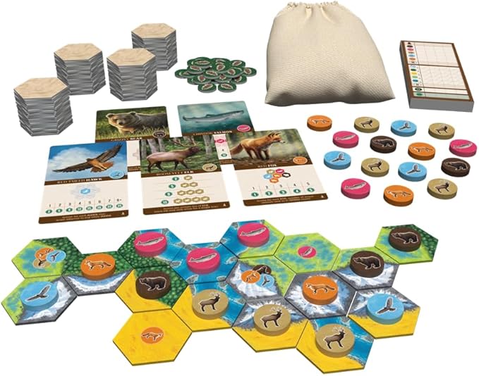 AEG & Flatout Games | Cascadia - Award-Winning Board Game Set in the Pacific Northwest | Easy to Learn | Quick to Play | Ages 10+