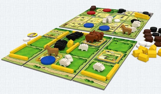 Agricola All Creatures Big and Small The Big Box | Farming Game | Strategy Game for Adults and Kids | Family Board Game | Ages 10+ | 2 Players | Average Playtime 30 Minutes | Made by Lookout Games