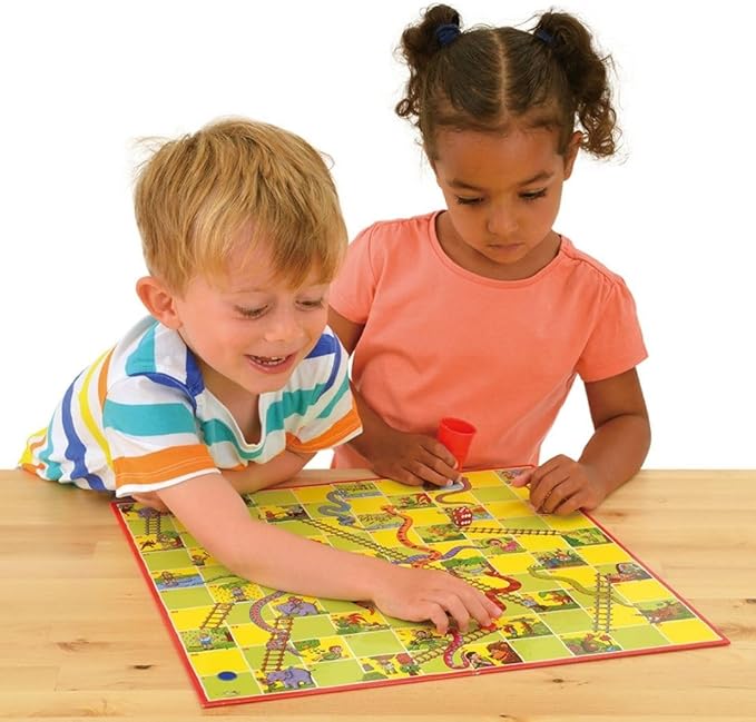 Galt Toys, Snakes & Ladders and Ludo, Classic Family Board Game, Ages 3 Years Plus, 2-4 Players