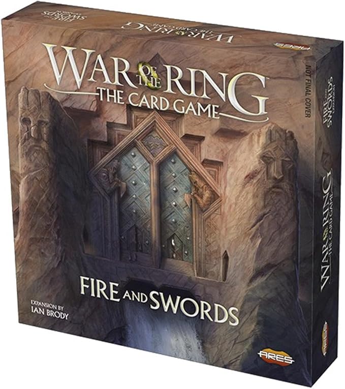 Ares Games | War of The Ring - Fire and Swords | Card Game | Ages 13+ | 1-6 Players | 60 Minutes Playing Time