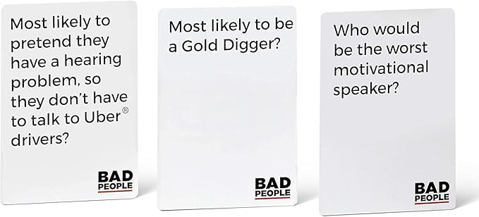 BAD PEOPLE - The Complete Collection Bundle - The Base Game + 4 Expansion Packs