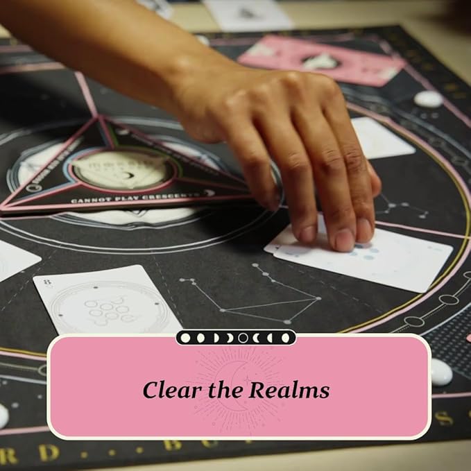 Morbid The Lunar Dial Game - Alter The Phases of The Moon Strategy Game Based on True Crime Podcast Morbid, 2-4 Players, Age 14 and Up