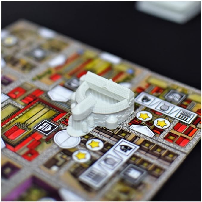 Archona Games Magna Roma: Deluxe - Archona Games-Tile Placement Board Game, City Building, Strategy, Solo Mode Available, Ages 13+, 90 Minute Game Play, 1-4 Players