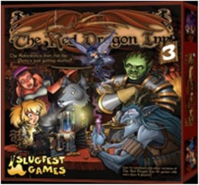 The Red Dragon Inn 3 Strategy Boxed Board Game Ages 13 & Up (SFG009)