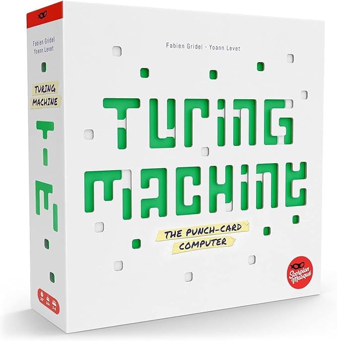 Scorpion Masque Turing Machine | Strategy Game for Teens and Adults | Ages 14+ | 1 to 4 Players | 20 Minutes