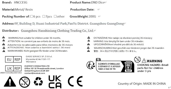 16MM 6 Sided Dice Set,Metal D6 Dice Set White Purple Line Round Edges Game Dice, with Gift Box for DND Dungeons and Dragons Role Playing Game(White Purple)