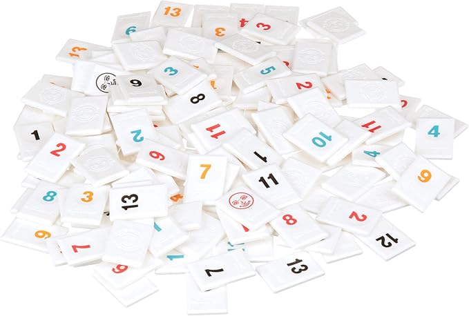 Rummikub Six Player Edition - The Classic Rummy Tile Game - More Tiles and More Players for More Fun! by Pressman , Blue