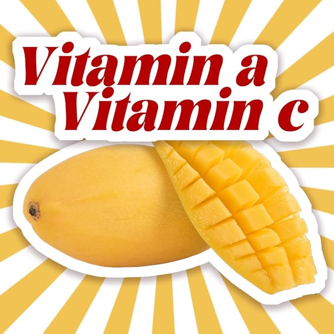 ONETANG Freeze-Dried Fruit Mango Chips, 10 Pack Single-Serve Pack, Non GMO, Kosher, No Add Sugar, Gluten free, Vegan, Holiday Gifts, Healthy Snack 0.35 Ounce