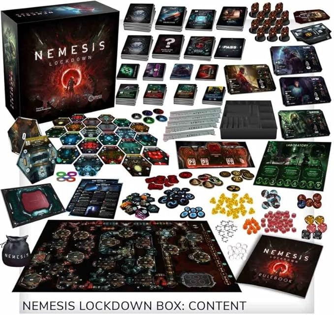 Rebel Nemesis: Cooperative Sci-Fi Horror Strategy Board Game for 1-5 Players