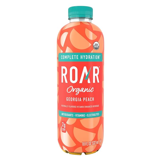 ROAR Complete Hydration Organic Variety Pack - Electrolyte Drinks Loaded with Vitamins C, B5, B12 - Hydrating Beverage Non-GMO, Gluten-Free - 12 pc