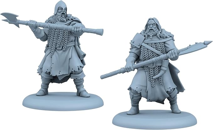 CMON A Song of Ice and Fire Tabletop Miniatures Game Umber Greataxes Unit Box (Multilingual Edition) - Strategy Game for Adults, Ages 14+, 2+ Players, 45-60 Minute Playtime, Made by CMON