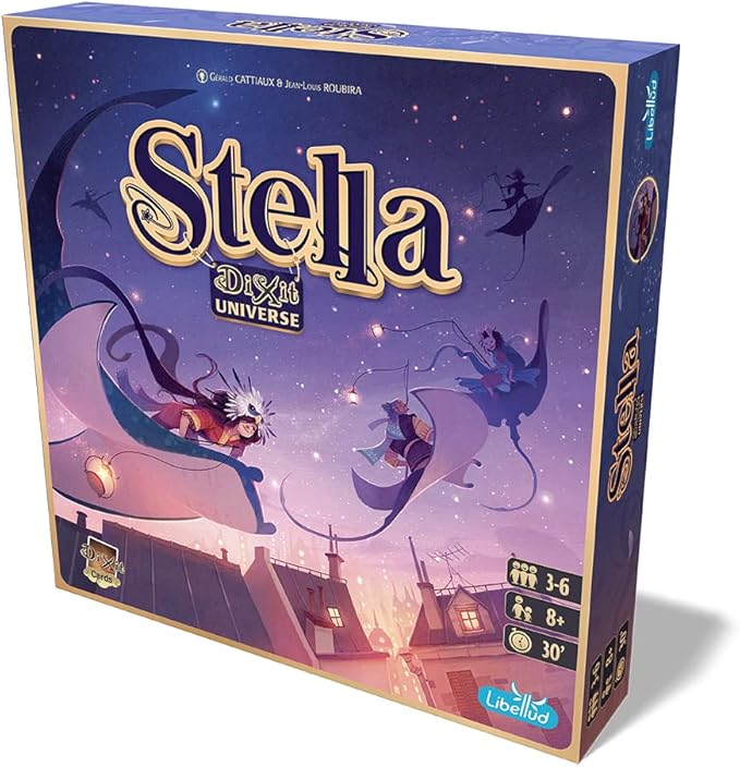 Stella: Dixit Universe Board Game - Competitive Sky Exploration Image Association Game, Strategic Guessing, Fun Family Game for Kids and Adults, Ages 8+, 3-6 Players, 30 Min Playtime, Made by Libellud
