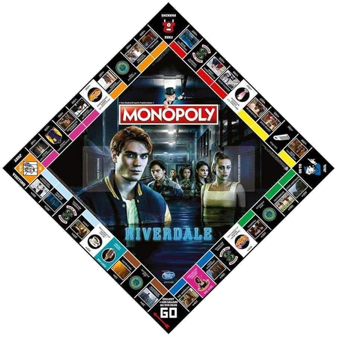 Winning Moves Riverdale Monopoly Board Game for 2+ Players, Ages 14+